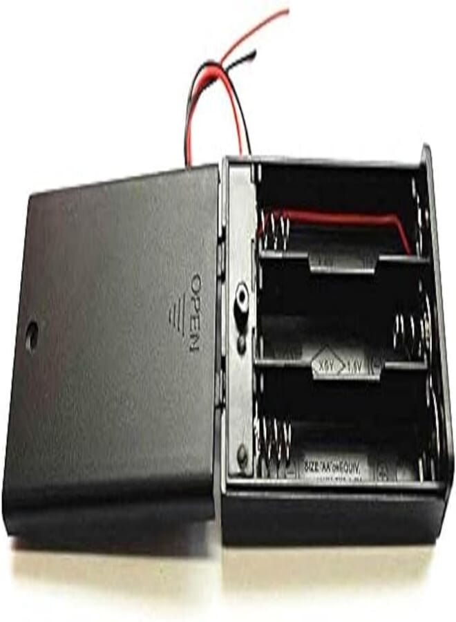 Arduino AAA Battery Holder and On/Off Switch